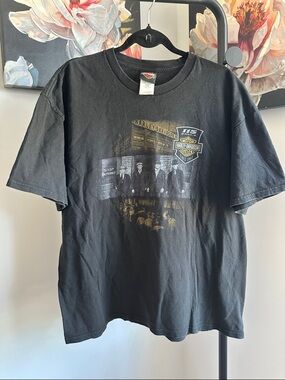 Harley-Davidson Short-Sleeve Tee with Historic Shop Graphic Logo